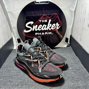 Size 12 - adidas 4D Fusio Black Orange Pink FZ2414